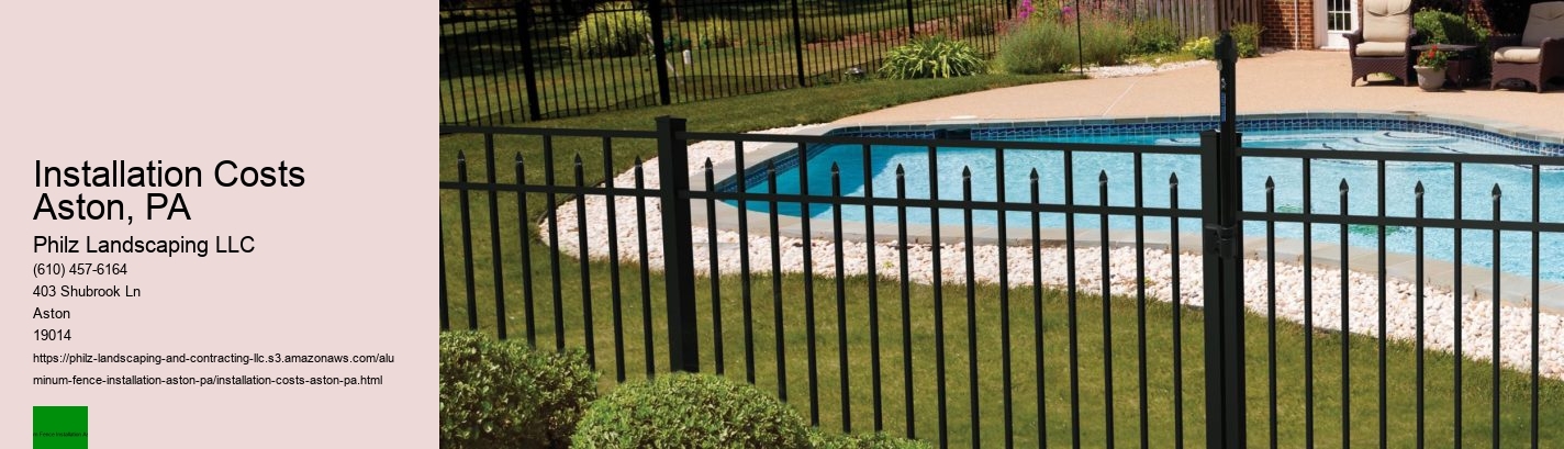 Installation Costs Aston, PA