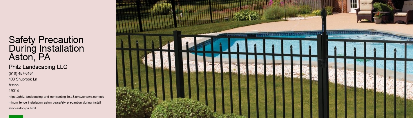 Safety Precaution During Installation Aston, PA
